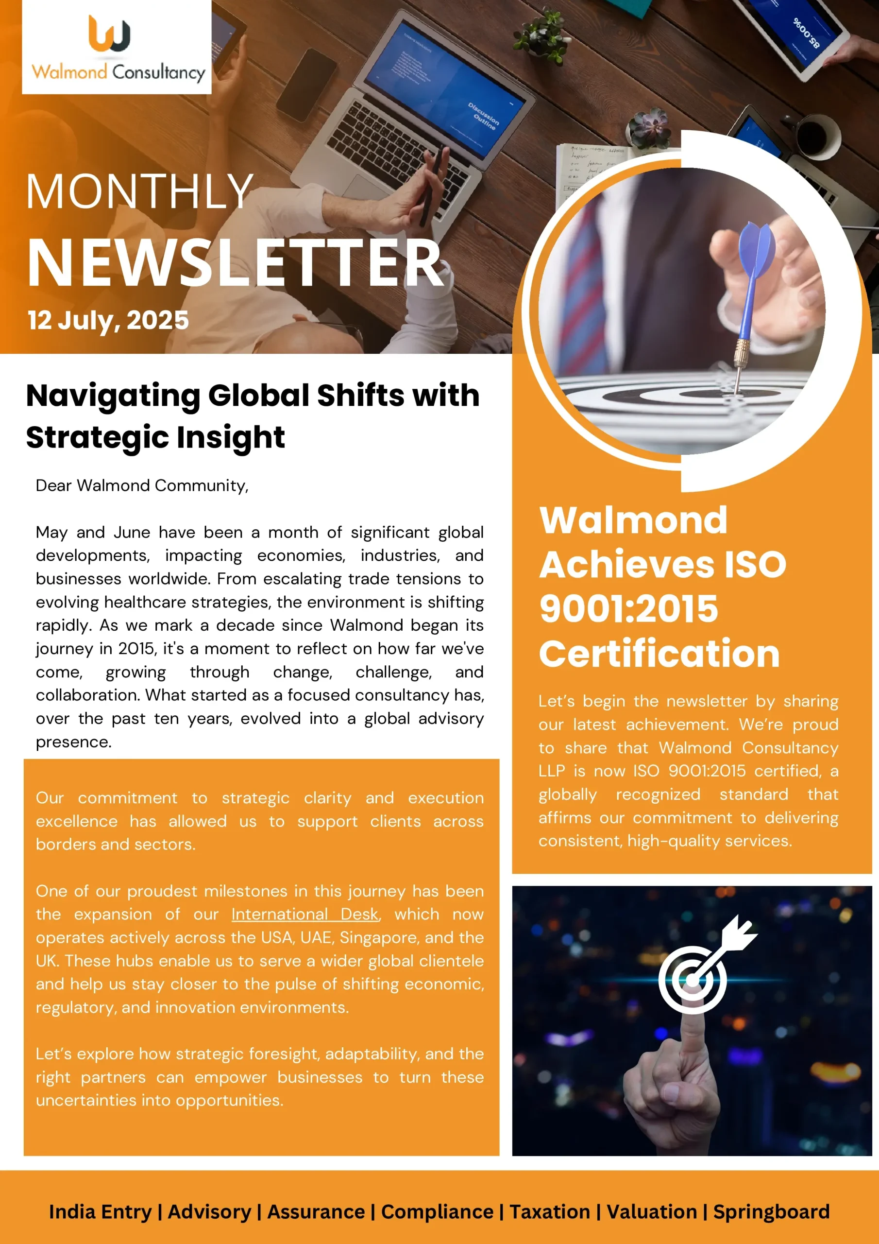 July 2025 Newsletter